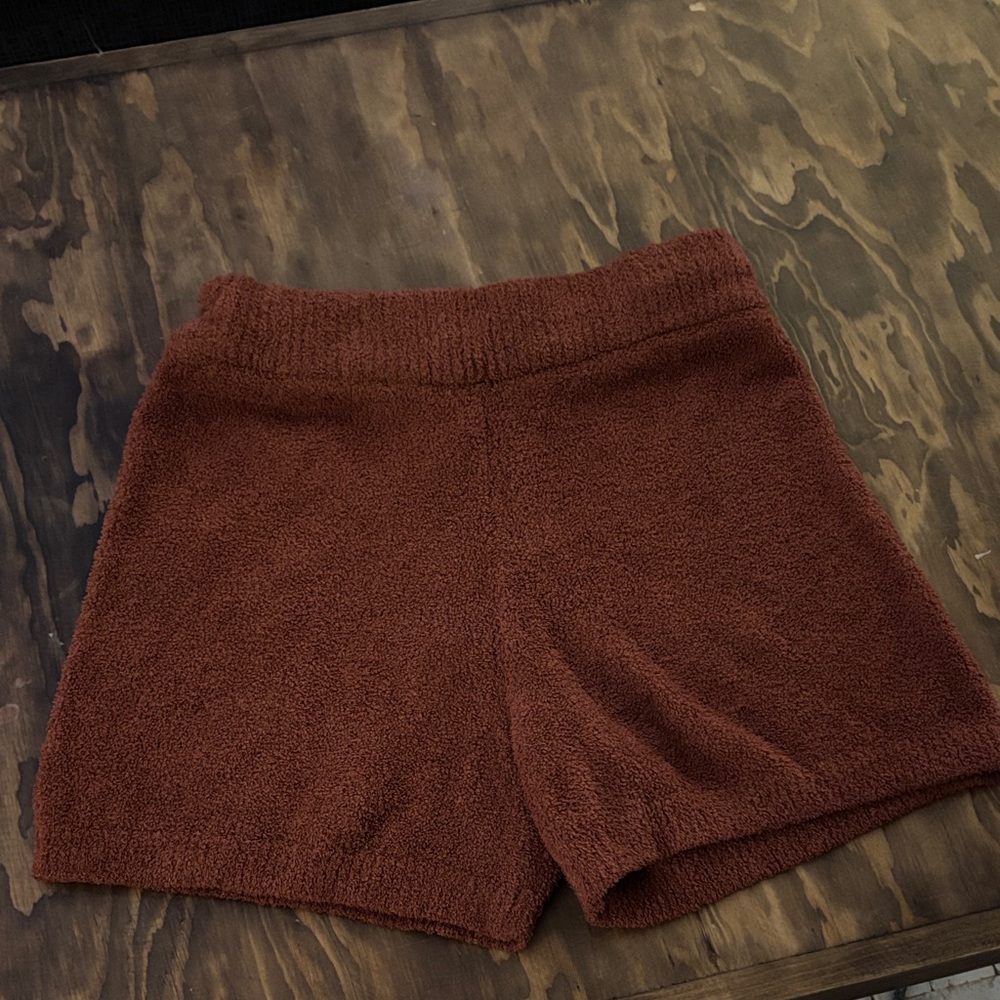 Stars Above High Waist Rust Shorts and crop/tank top